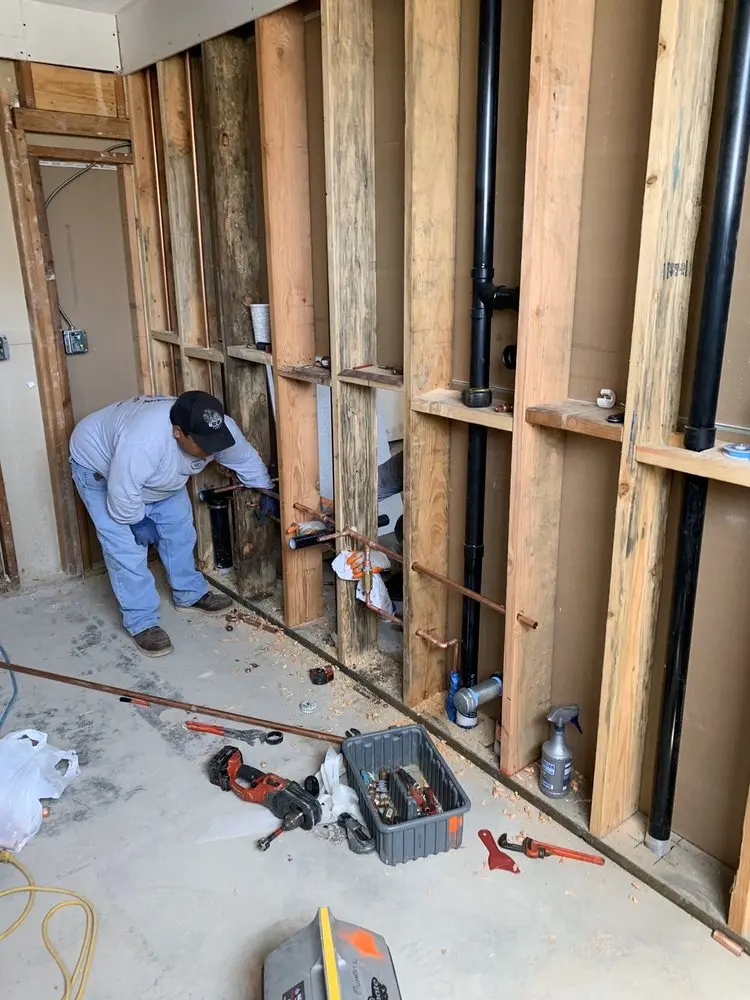 Commercial rough-in plumbing for Commercial Plumbing in Archwood - South Haven